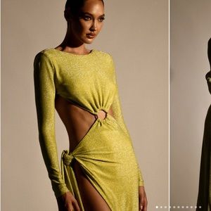 Meshki Christina Backless Maxi Dress